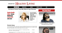 Desktop Screenshot of digestofhealthyliving.com
